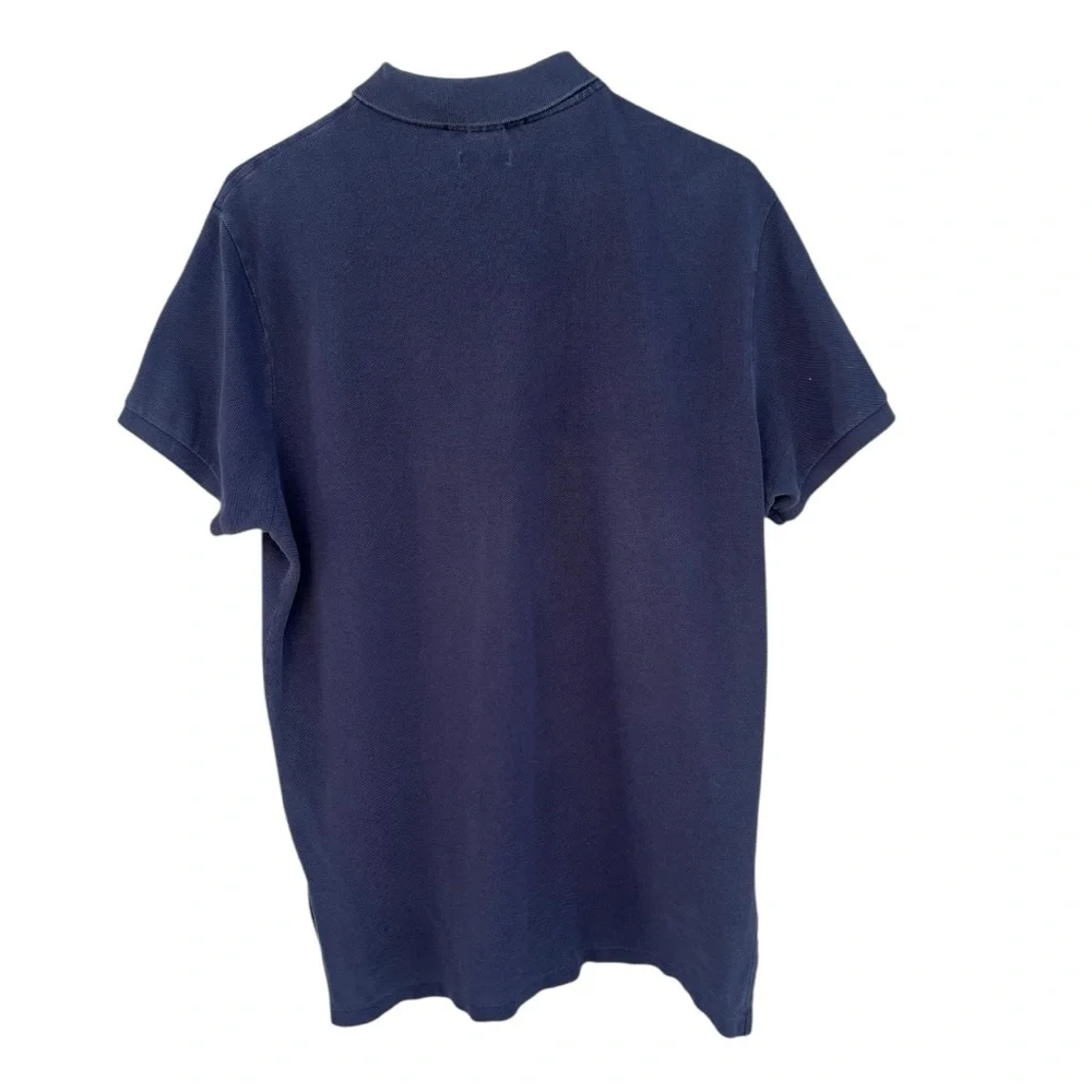 🔵 👕 Polo Ralph Lauren‎ Navy Polo Shirt | Men’s M | Custom Fit
